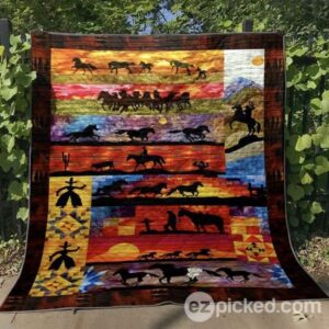 Racing Dawn Quilt Blanket Qq26  Quilt